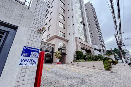 Fachada com Plaquinha de kitnet/studio à venda com 1 quarto, 28m² em Tatuapé, São Paulo