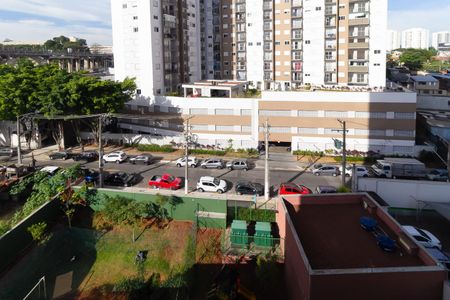 Vista da Sacada de kitnet/studio à venda com 1 quarto, 26m² em Jardim Independência (são Paulo), São Paulo