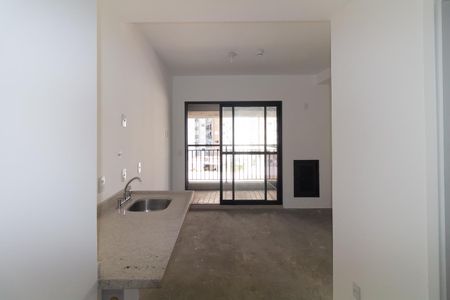 Cozinha de kitnet/studio à venda com 1 quarto, 26m² em Jardim Independência (são Paulo), São Paulo