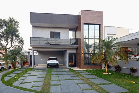 Fachada de casa de condomínio à venda com 4 quartos, 225m² em Jardim Park Real, Indaiatuba