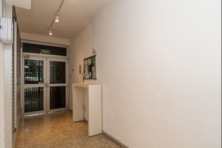 Área comum - Entrada do Edifício de apartamento à venda com 1 quarto, 44m² em Consolação, São Paulo