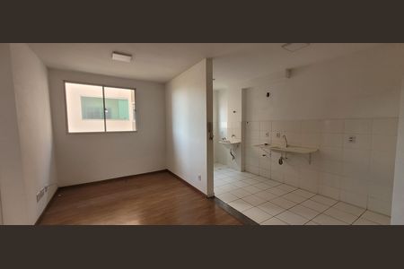 sala  de apartamento para alugar com 2 quartos, 50m² em Monte Verde, Betim