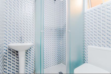 Apartamento para alugar com 64m², 2 quartos e 1 vagaBanheiro da Suíte 