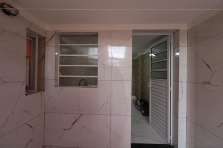 Área de serviço de casa para alugar com 1 quarto, 50m² em Piraporinha, Diadema