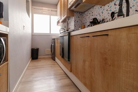 Cozinha e Área de Serviço de apartamento à venda com 3 quartos, 58m² em Vila Medeiros, São Paulo