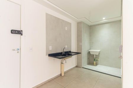 Cozinha e Área de Serviço de apartamento à venda com 2 quartos, 35m² em Tatuapé, São Paulo