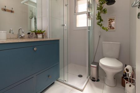 Banheiro de kitnet/studio para alugar com 1 quarto, 30m² em Vila Prudente, São Paulo