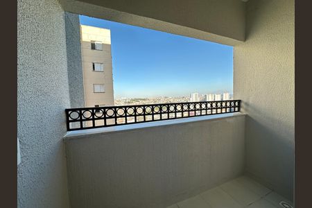 Varanda da Sala de apartamento para alugar com 1 quarto, 56m² em Jardim Maria Helena, Barueri