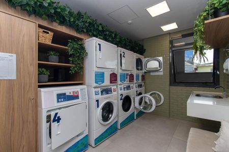 Apartamento para alugar com 26m², 1 quarto e sem vaga Apartamento para alugar com 26m², 1 quarto e sem vagaÁrea comum - Lavanderia
