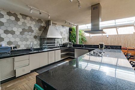 Área comum - Churrasqueira de apartamento à venda com 3 quartos, 113m² em Vila Gumercindo, São Paulo