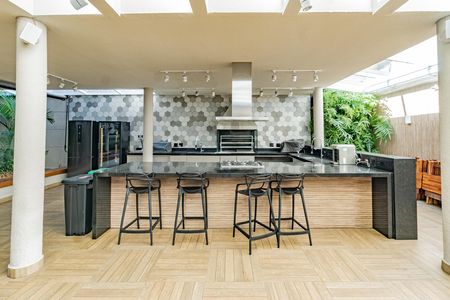 Área comum - Churrasqueira de apartamento à venda com 3 quartos, 113m² em Vila Gumercindo, São Paulo