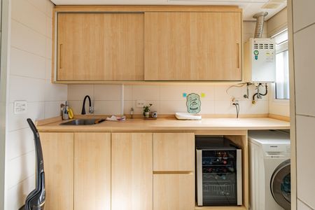 Área de Serviço de apartamento à venda com 3 quartos, 113m² em Vila Gumercindo, São Paulo