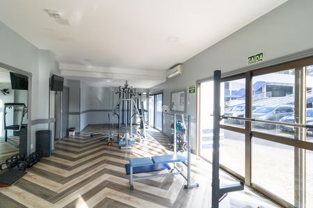Área comum - Academia de apartamento para alugar com 3 quartos, 87m² em Cristal, Porto Alegre