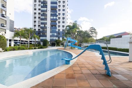 Área comum - Piscina de apartamento para alugar com 3 quartos, 87m² em Cristal, Porto Alegre