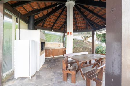 Área comum - Churrasqueira de apartamento para alugar com 3 quartos, 87m² em Cristal, Porto Alegre