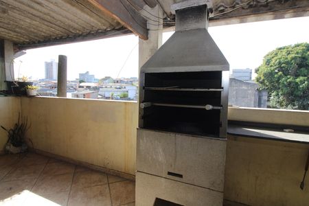 churrasqueira de casa para alugar com 3 quartos, 150m² em Vila Ponte Rasa, São Paulo
