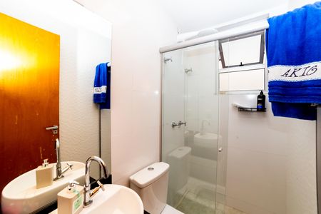 Banheiro Social de apartamento à venda com 2 quartos, 67m² em Serra, Belo Horizonte