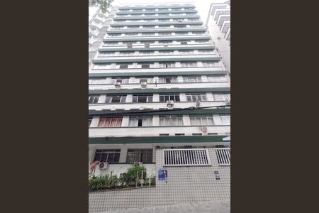 Studio para alugar com 30m², 1 quarto e 1 vagaFachada | Adesivo/Placa Quintoandar instalado 