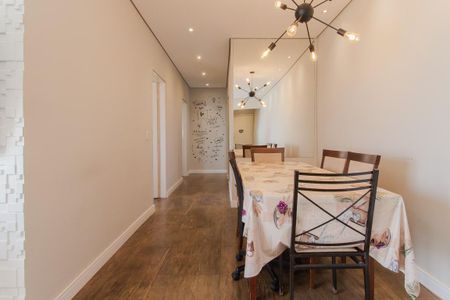 Sala/Sala de jantar de apartamento à venda com 3 quartos, 83m² em Jardim Pilar, Mauá