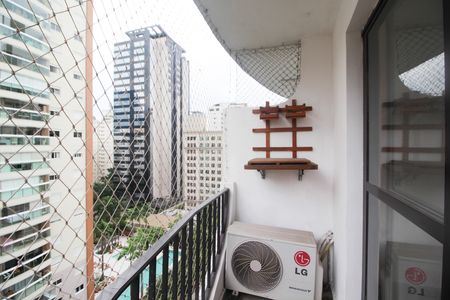 Varanda de apartamento para alugar com 3 quartos, 76m² em Vila Olímpia, São Paulo