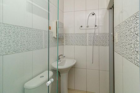 Banheiro da Suíte de casa para alugar com 1 quarto, 50m² em Jardim Brasil (zona Norte), São Paulo