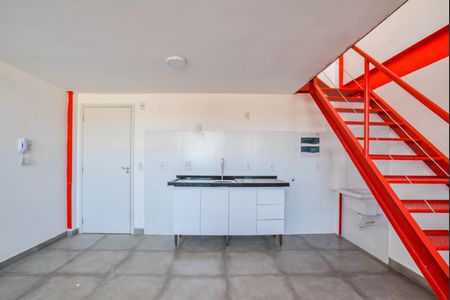 Cozinha e Área de Serviço de apartamento para alugar com 1 quarto, 52m² em Santa Terezinha, Santo André