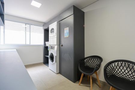 Área comum - Lavanderia de kitnet/studio para alugar com 1 quarto, 26m² em Tucuruvi, São Paulo
