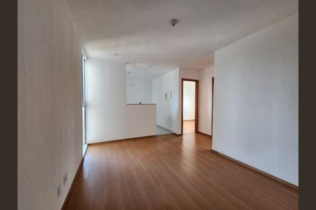 Sala de apartamento para alugar com 2 quartos, 46m² em Alvorada, Contagem