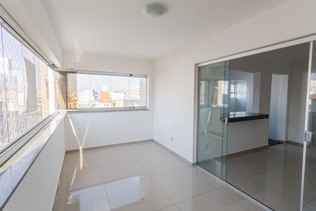 Varanda Gourmet na Sala de apartamento para alugar com 4 quartos, 191m² em São Marcos, Belo Horizonte