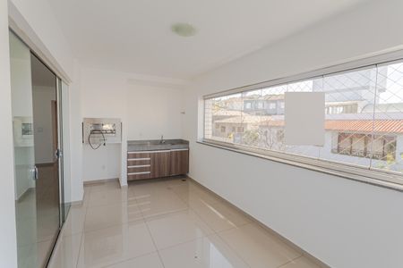 Varanda Gourmet na Sala de apartamento para alugar com 4 quartos, 191m² em São Marcos, Belo Horizonte