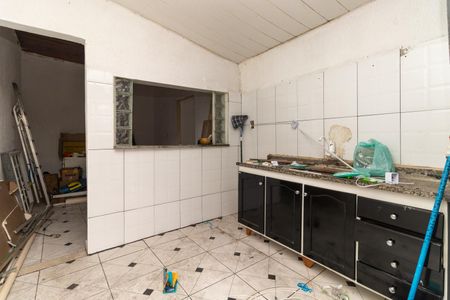 Cozinha e Área de Serviço de casa para alugar com 1 quarto, 50m² em Vila Macedopolis, São Paulo