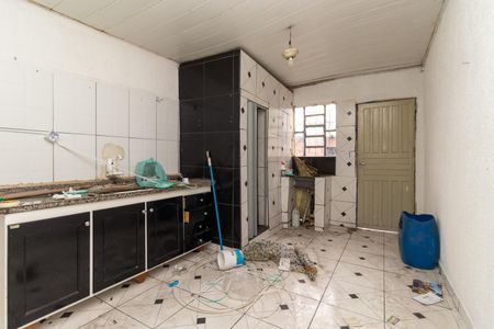 Cozinha e Área de Serviço de casa para alugar com 1 quarto, 50m² em Vila Macedopolis, São Paulo