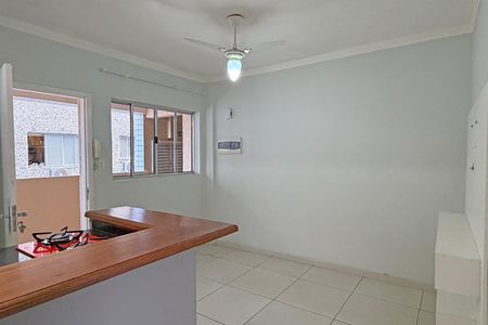 Sala de apartamento para alugar com 2 quartos, 50m² em Gonzaga, Santos