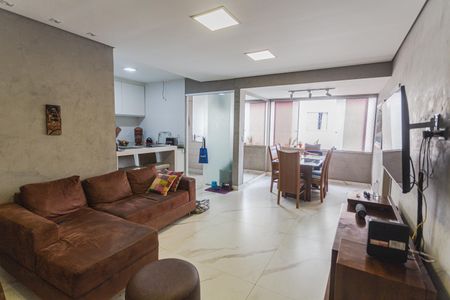 Sala de apartamento à venda com 3 quartos, 90m² em Silveira, Belo Horizonte
