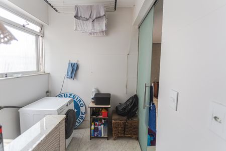 Área de Serviço de apartamento à venda com 3 quartos, 90m² em Silveira, Belo Horizonte