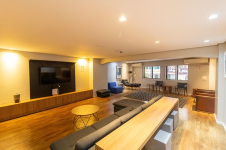 Área comum de kitnet/studio para alugar com 1 quarto, 18m² em Centro Histórico, Porto Alegre