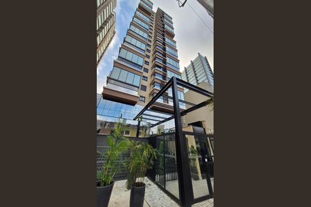 Fachada de kitnet/studio para alugar com 1 quarto, 42m² em Jardim, Santo André