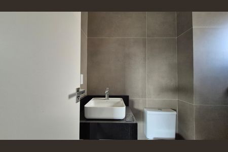 Banheiro de kitnet/studio para alugar com 1 quarto, 42m² em Jardim, Santo André