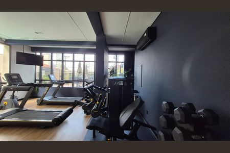 Academia de kitnet/studio para alugar com 1 quarto, 42m² em Jardim, Santo André