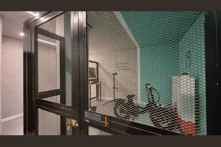 Bicicletario de kitnet/studio para alugar com 1 quarto, 42m² em Jardim, Santo André