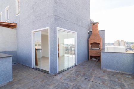 Área comum - Churrasqueira de apartamento para alugar com 1 quarto, 32m² em Vila Ré, São Paulo