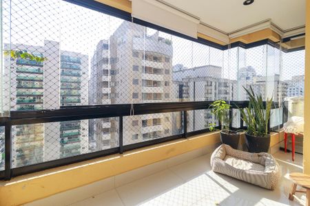 Sala - Varanda de apartamento para alugar com 3 quartos, 113m² em Cidade Monções, São Paulo