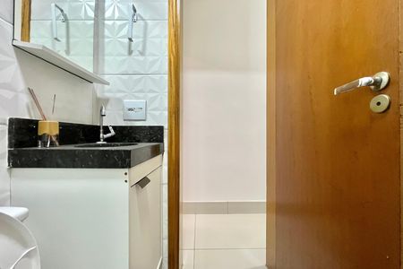 Banheiro de apartamento para alugar com 1 quarto, 46m² em Parque Jabaquara, São Paulo