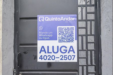 Placa na Fachada - SWRM-1084 - 30/07/2026 de kitnet/studio para alugar com 1 quarto, 16m² em Parque Sao Diogo, São Bernardo do Campo