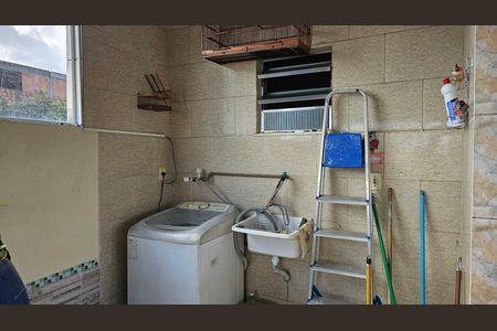 Área de serviço  de apartamento para alugar com 1 quarto, 60m² em Centro, Nilópolis