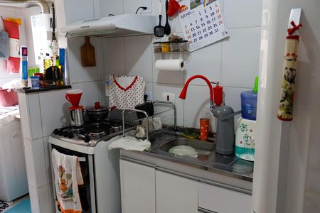 Cozinha de apartamento à venda com 2 quartos, 45m² em Conceicao, Osasco
