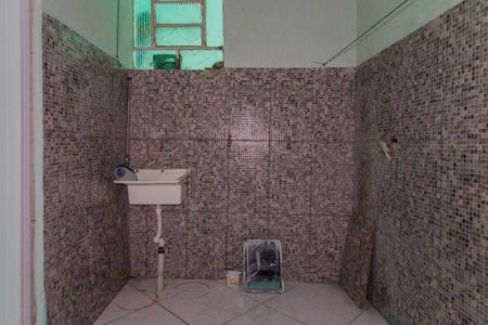 Área de serviço de casa para alugar com 1 quarto, 70m² em Jardim Itapark Velho, Mauá