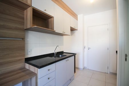 Cozinha  de kitnet/studio à venda com 1 quarto, 24m² em Vila Olímpia, São Paulo