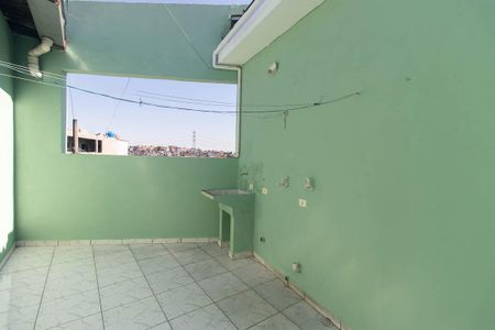 Área de Serviço e Quintal de casa para alugar com 1 quarto, 70m² em Jardim Filhos da Terra, São Paulo