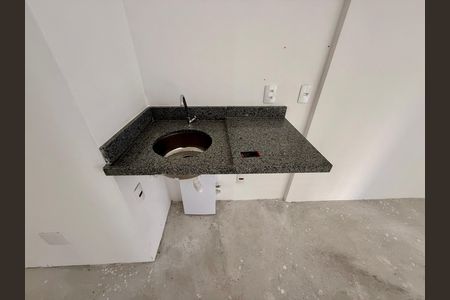 Cozinha de kitnet/studio à venda com 1 quarto, 35m² em Cidade Monções, São Paulo